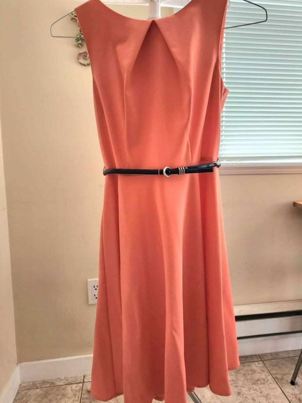 dressbarn - Dress - Coral Pink - Size 4